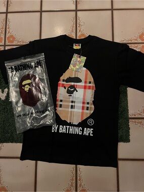 BAPE x BURBERRY COLLAB SHIRT